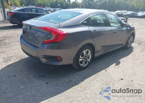 2018 Honda Civic Lx из США, поврежденный, VIN 19XFC2F52JE202816